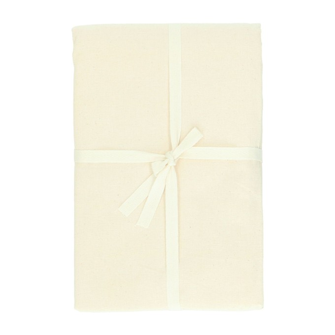 Tafelkleed vierkant, GOTS bio-katoen, offwhite, 145 x 145 cm from Dille & Kamille