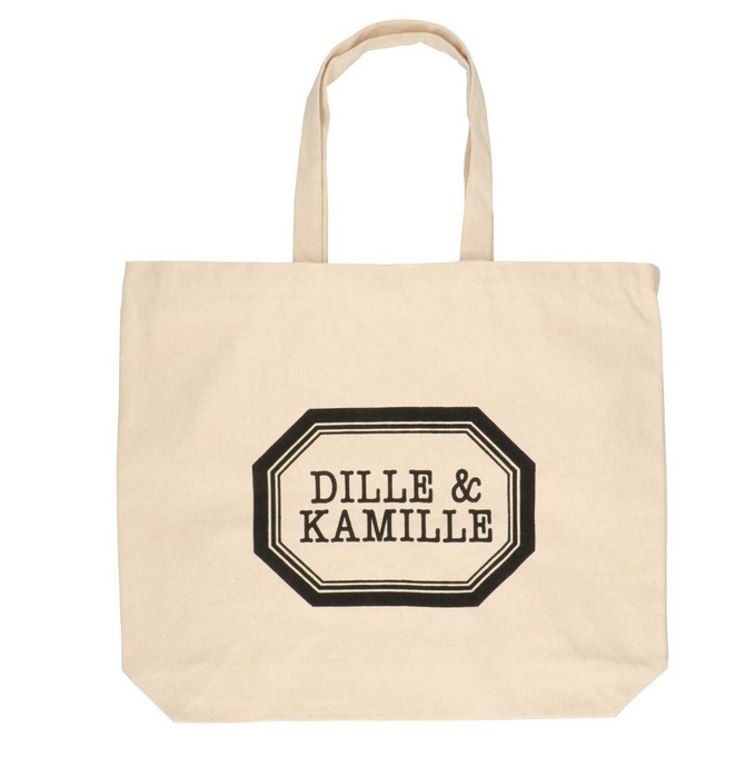 Canvas tas, Dille & Kamille, bio-katoen, groot, 42 x 50 x 10 cm from Dille & Kamille