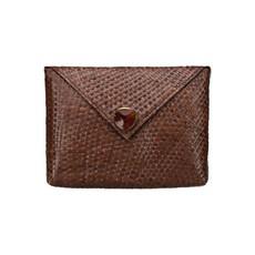 Krisha Clutch Brown via Disenyo