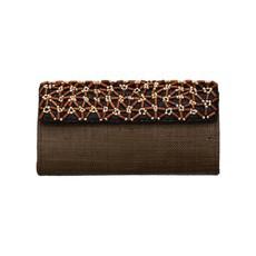 Faye Clutch Brown via Disenyo