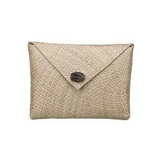 Krisha Clutch Ivory via Disenyo