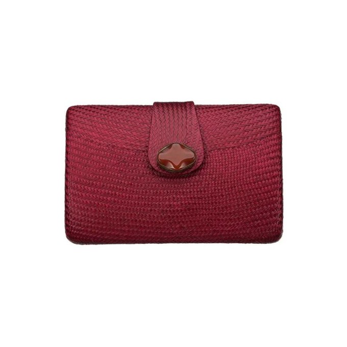 Maganda Clutch Red Pearl from Disenyo