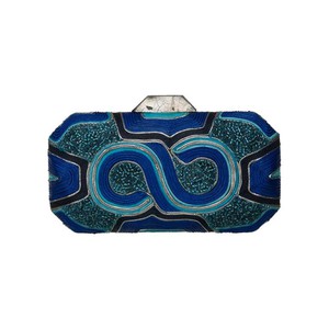 Rowena Clutch Blue from Disenyo