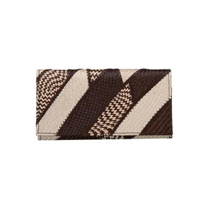 Dahon Wallet Banded Brown Cream from Disenyo