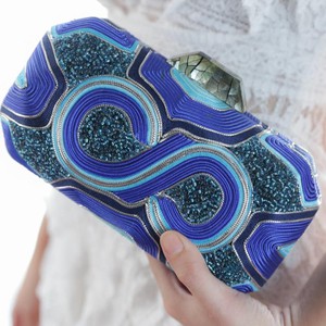 Rowena Clutch Blue from Disenyo