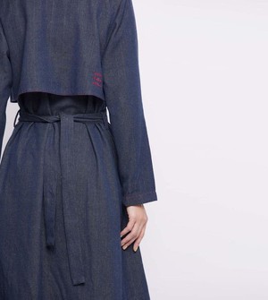 UPCYCLED DENIM TRENCH from Doodlage