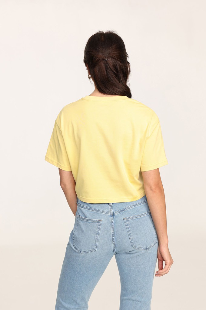 Organic Cotton Cropped T-Shirt from Ecoer Fashion