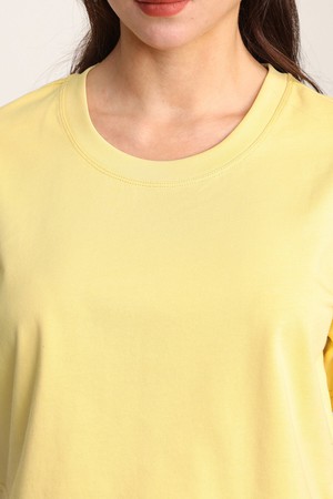 Organic Cotton Cropped T-Shirt from Ecoer Fashion