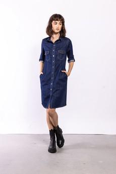 Andy Dress | Jeans blue via Elements of Freedom