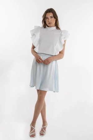 SOPHIA SKIRT - LIGHT BLUE from ELJO THE LABEL