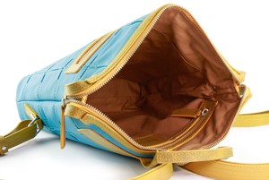 Small Backpack | Leather & Fire-hose from Elvis & Kresse