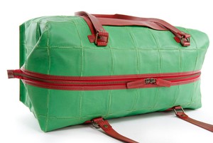 Weekend Bag | Leather & Fire-hose from Elvis & Kresse