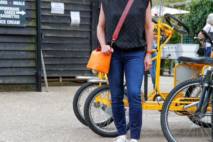 Boho Bag | Leather & Fire-hose from Elvis & Kresse