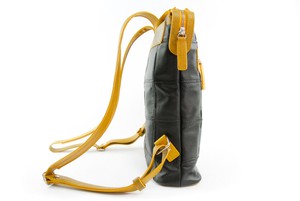 Small Backpack | Leather & Fire-hose from Elvis & Kresse
