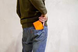 Billfold Wallet | Leather & Fire-hose from Elvis & Kresse