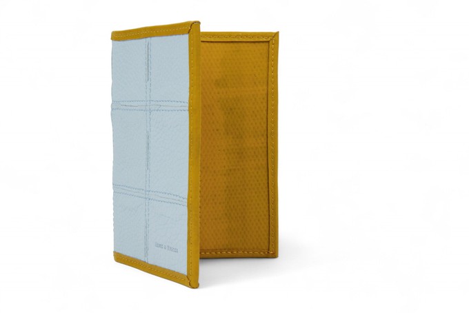 Passport Cover | Leather & Fire-hose from Elvis & Kresse