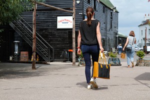 Classic Tote | Leather & Fire-hose from Elvis & Kresse