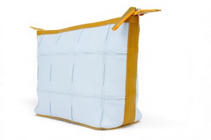 Cosmetics Case / Toiletry Bag | Leather & Fire-hose from Elvis & Kresse