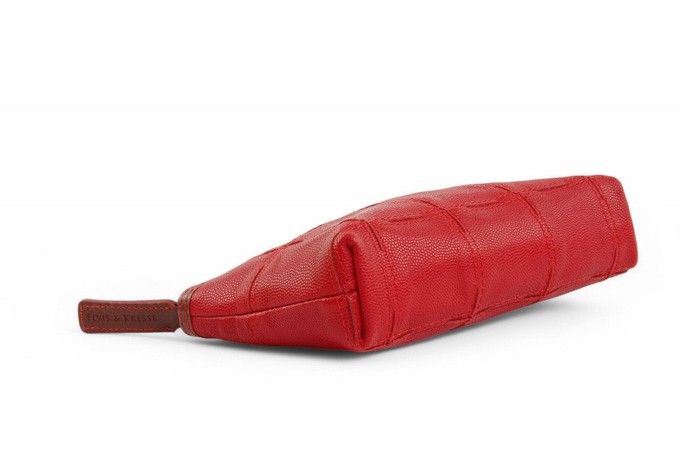 Toiletry Pouch | Leather & Fire-hose from Elvis & Kresse