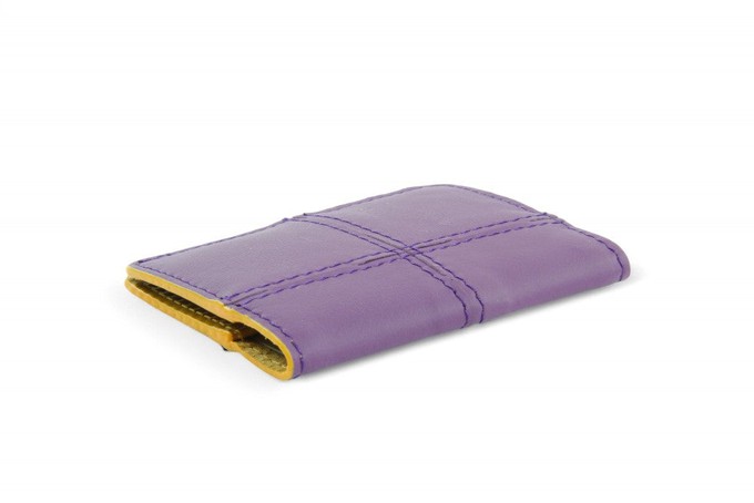 Card Holder | Leather & Fire-hose from Elvis & Kresse