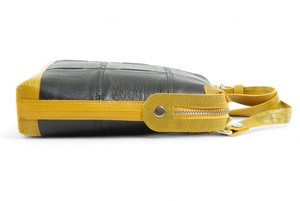Saddle Bag | Leather & Fire-hose from Elvis & Kresse