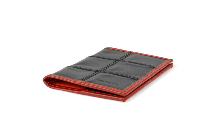 Passport Cover | Leather & Fire-hose from Elvis & Kresse
