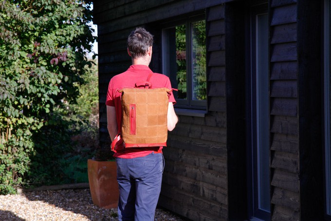 Large Leather Backpack from Elvis & Kresse