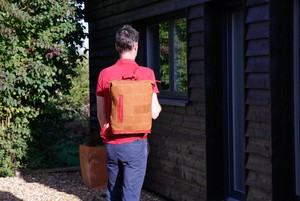 Large Leather Backpack from Elvis & Kresse
