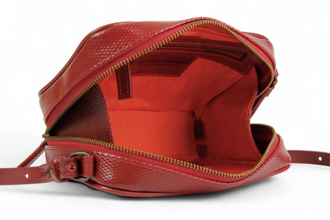 Disco Bag | Leather & Fire-hose from Elvis & Kresse