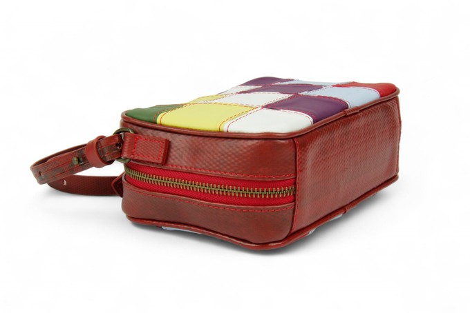 Disco Bag | Leather & Fire-hose from Elvis & Kresse