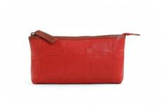 Toiletry Pouch | Leather & Fire-hose via Elvis & Kresse