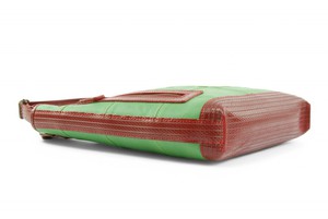 Reporter Bag | Leather & Fire-hose from Elvis & Kresse