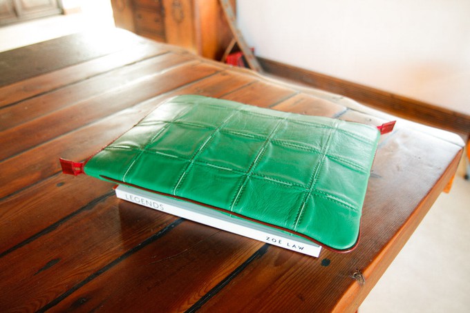 Leather Folio Laptop Case from Elvis & Kresse