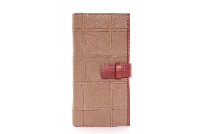 Travel Wallet | Leather & Fire-hose from Elvis & Kresse