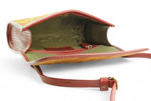 Crossbody Bag | Leather & Fire-hose from Elvis & Kresse