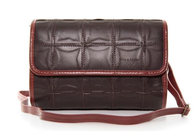 Crossbody Bag | Leather & Fire-hose from Elvis & Kresse