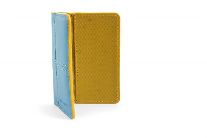 Card Holder | Leather & Fire-hose from Elvis & Kresse