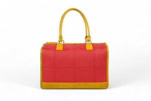 Small Post Bag | Leather & Fire-hose from Elvis & Kresse