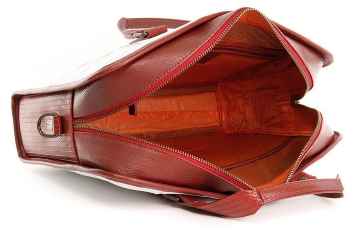 Leather Compact Briefcase from Elvis & Kresse