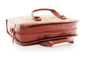 Leather Compact Briefcase from Elvis & Kresse