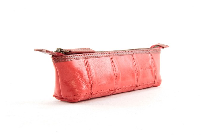Pencil Case | Leather & Fire-hose from Elvis & Kresse