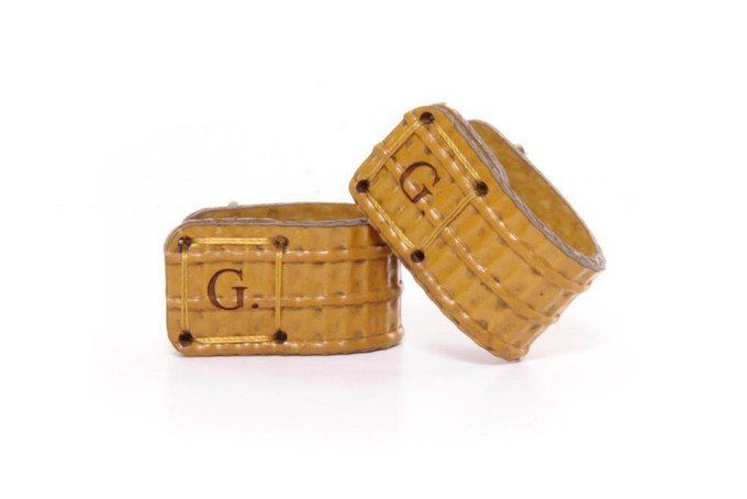 Wrap-Around Cufflinks from Elvis & Kresse