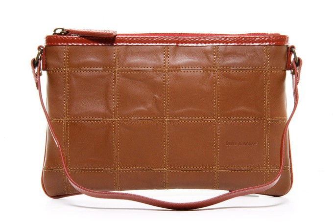 Clutch Bag | Leather & Fire-hose from Elvis & Kresse