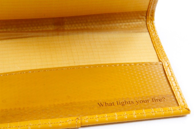 Passport Cover | Leather & Fire-hose from Elvis & Kresse