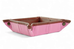 Desk Tidy | Leather & Fire-hose from Elvis & Kresse