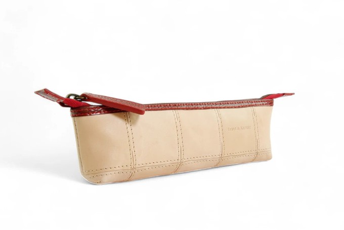 Pencil Case | Leather & Fire-hose from Elvis & Kresse