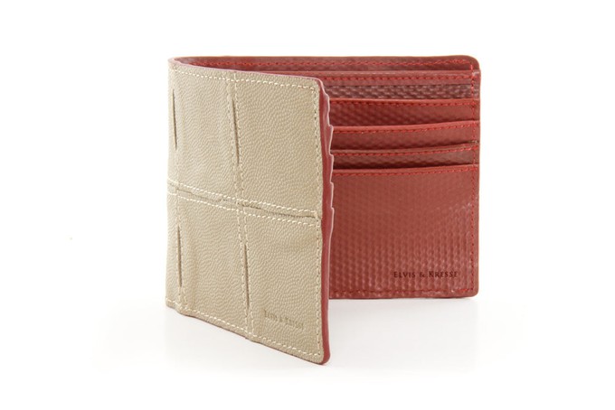 Billfold Wallet | Leather & Fire-hose from Elvis & Kresse