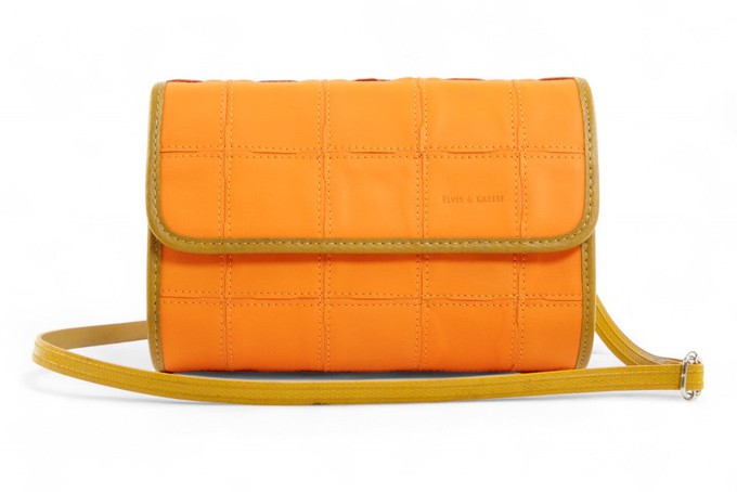 Crossbody Bag | Leather & Fire-hose from Elvis & Kresse