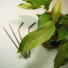Herbruikbare rvs rietjes SILVER via Escape The System