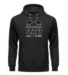 Herrenhoodie Fatu Free Schwarz van espero